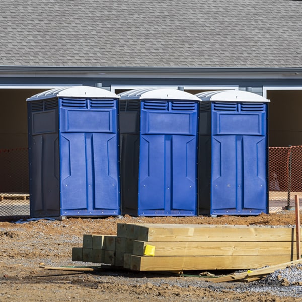 what is the cost difference between standard and deluxe portable toilet rentals in Ripley Oklahoma